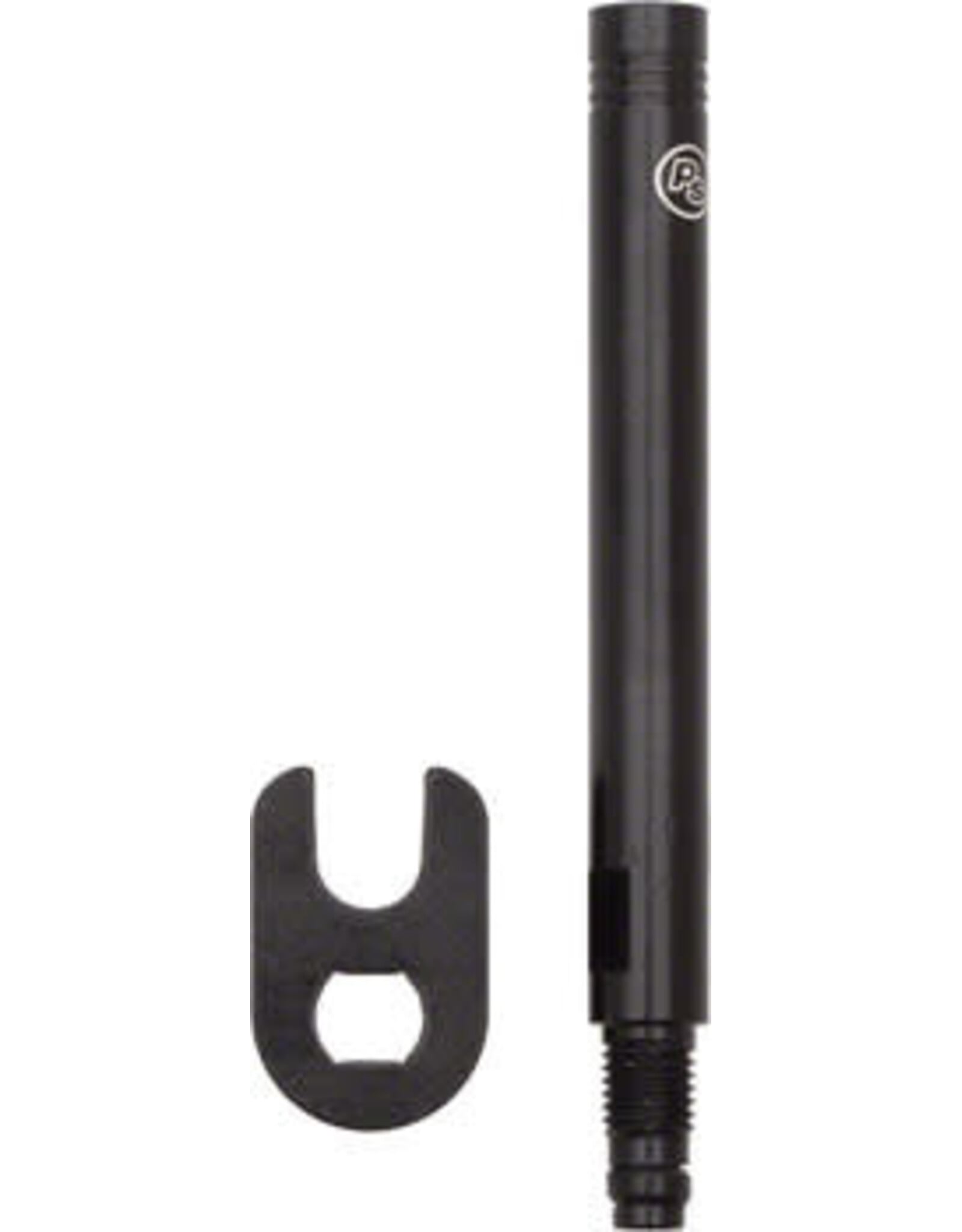 Problem Solvers Problem Solvers Presta Valve Extender: Removable Core~ 50mm~ Black