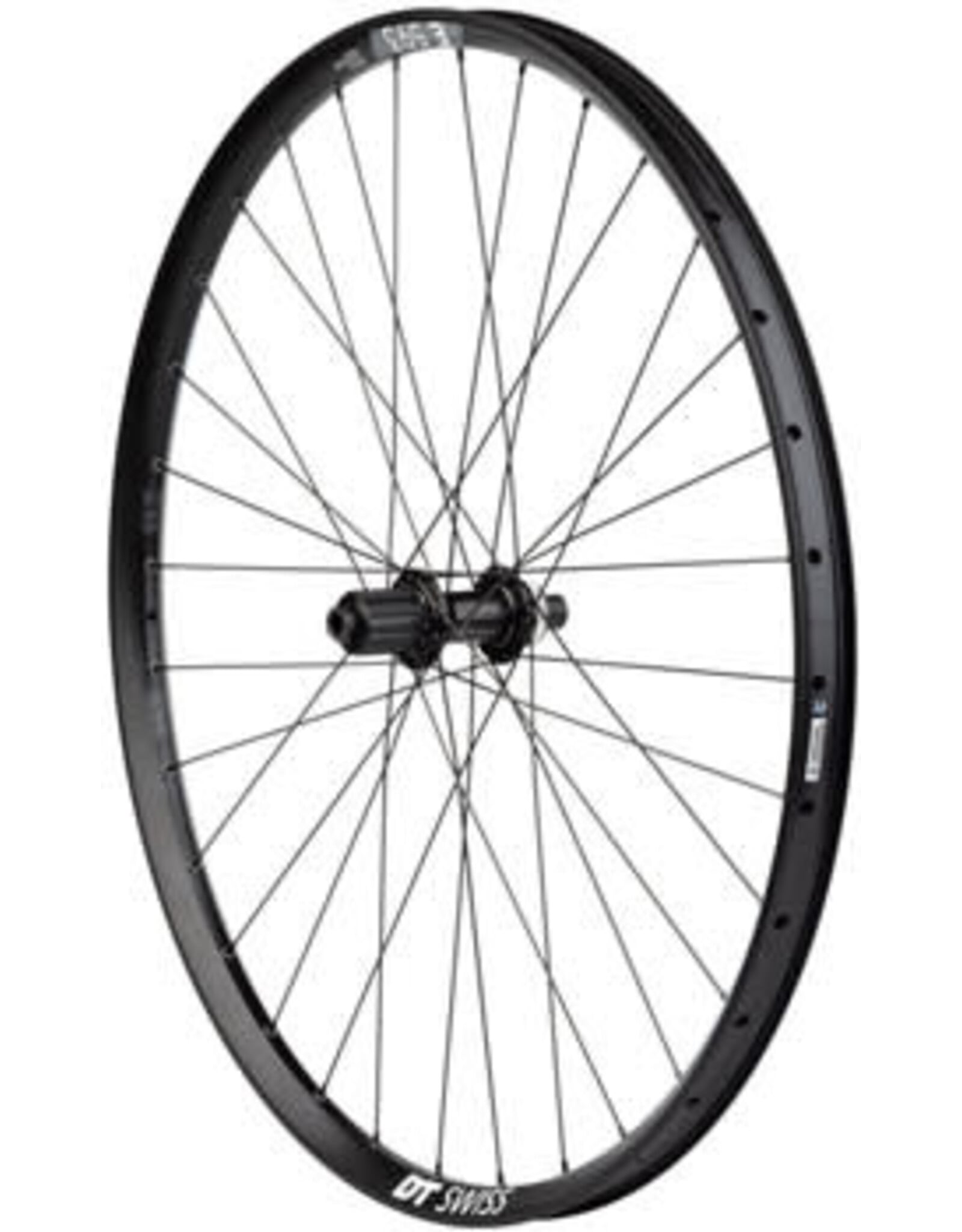 Quality Wheels Quality Wheels Deore M610/DT E593 Rear Wheel - 27.5", 12 x 142mm, Center-Lock, HG 10, Black, 32H