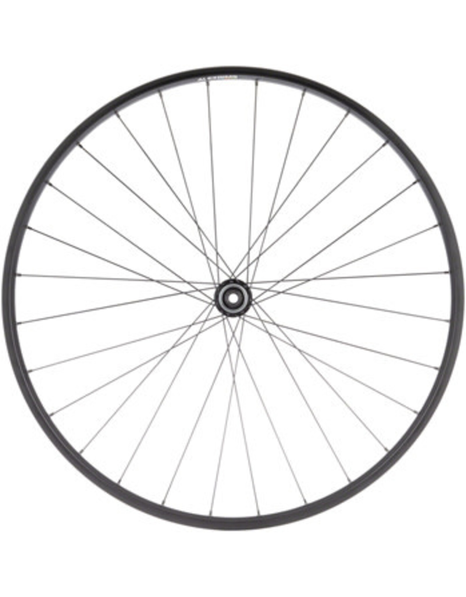 Quality Wheels Quality Wheels Value Double Wall Series Disc Rear Rear Wheel - 700, 12 x 142mm, Center-Lock, HG 11, Black