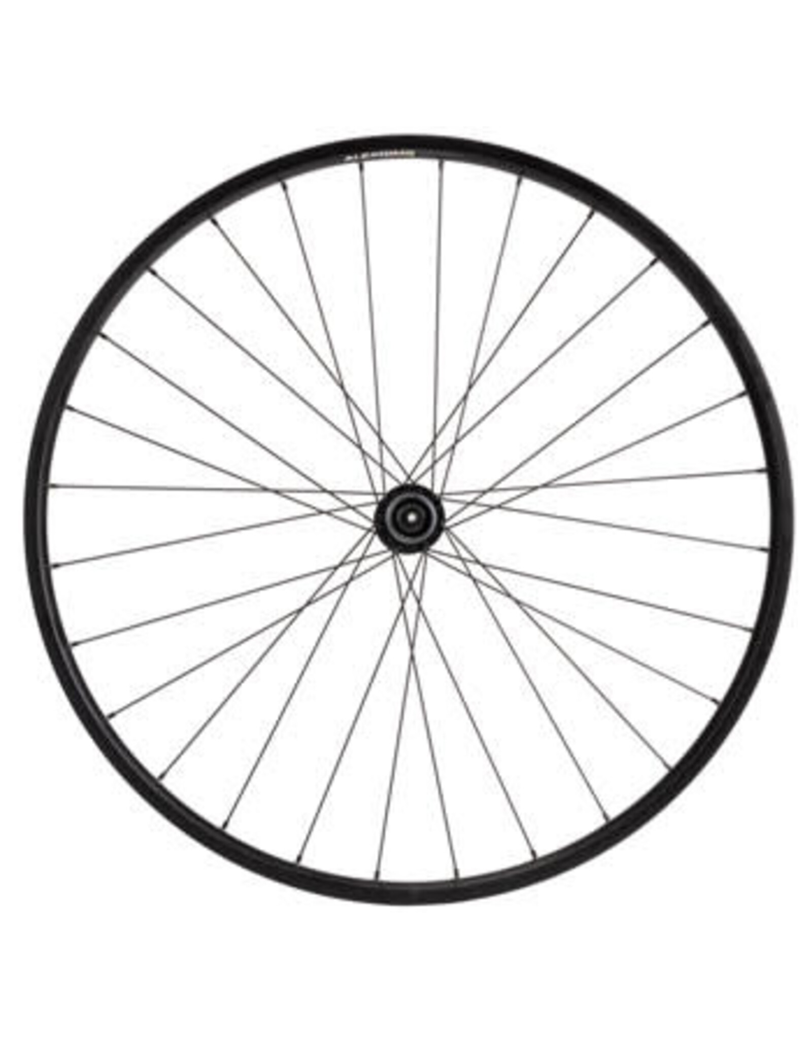 Quality Wheels Quality Wheels Value Double Wall Series Disc Front Wheel - 650b, QR x 100mm, Center-Lock, Black