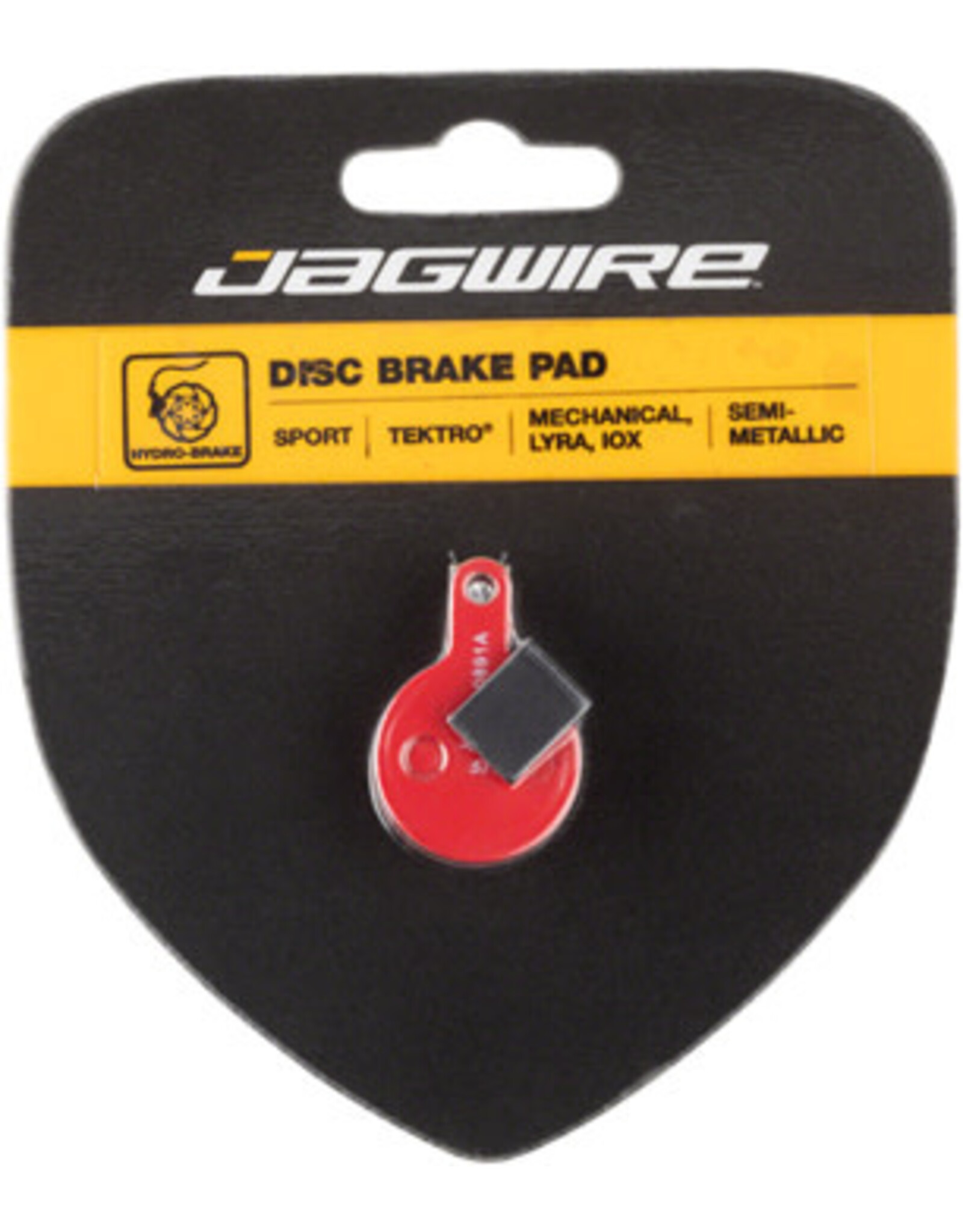 JAGWIRE Jagwire Mountain Sport Semi-Metallic Disc Brake Pads for Tektro Lyra, IOX