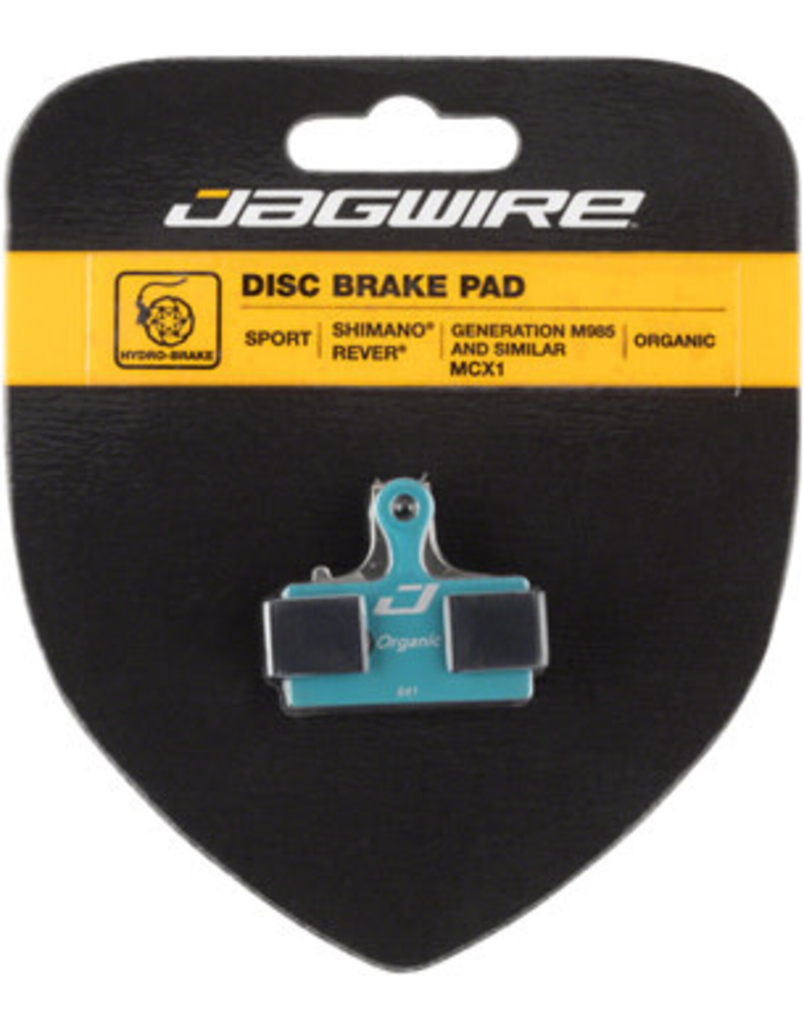 JAGWIRE Jagwire Sport Organic Disc Brake Pads - For Shimano S700, M615, M6000, M785, M8000, M666, M675, M7000, M9000, M9020, M985, M987