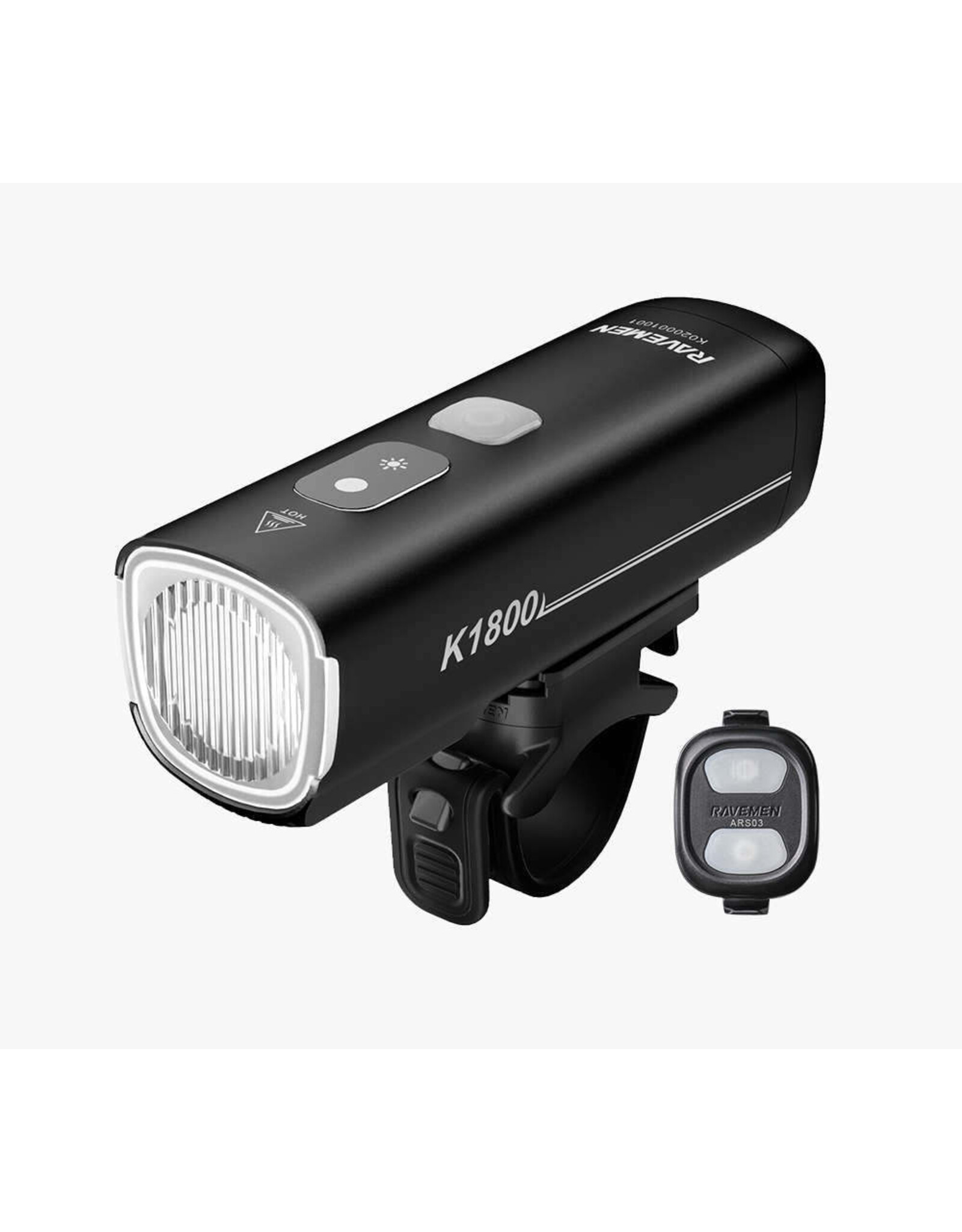 RAVEMEN Ravemen K1800 1800 LUMEN USB RECHARGE LIGHT DAYTIME RUN MODE
