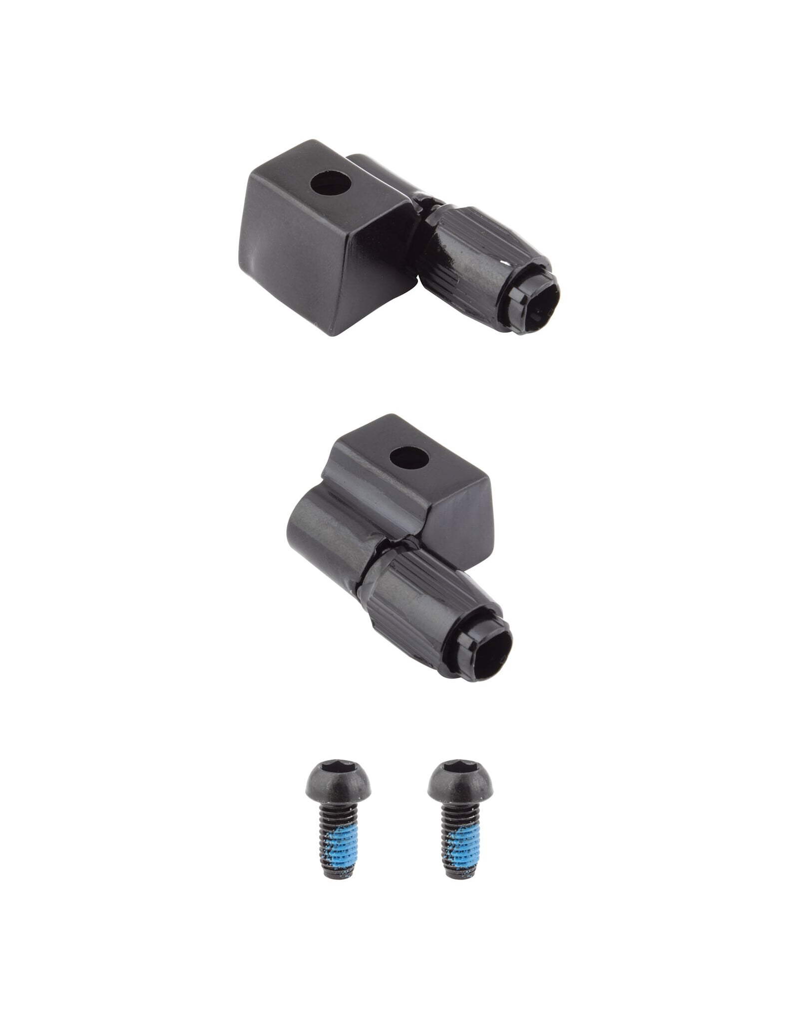 Origin-8 Origin-8 Curved Cable Stop Pair w/ Adjuster Black
