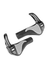 HAFNY HAFNY HF101 ERGONOMIC TRP GRIPS W/ALLOY BAREND CLAMPS Black