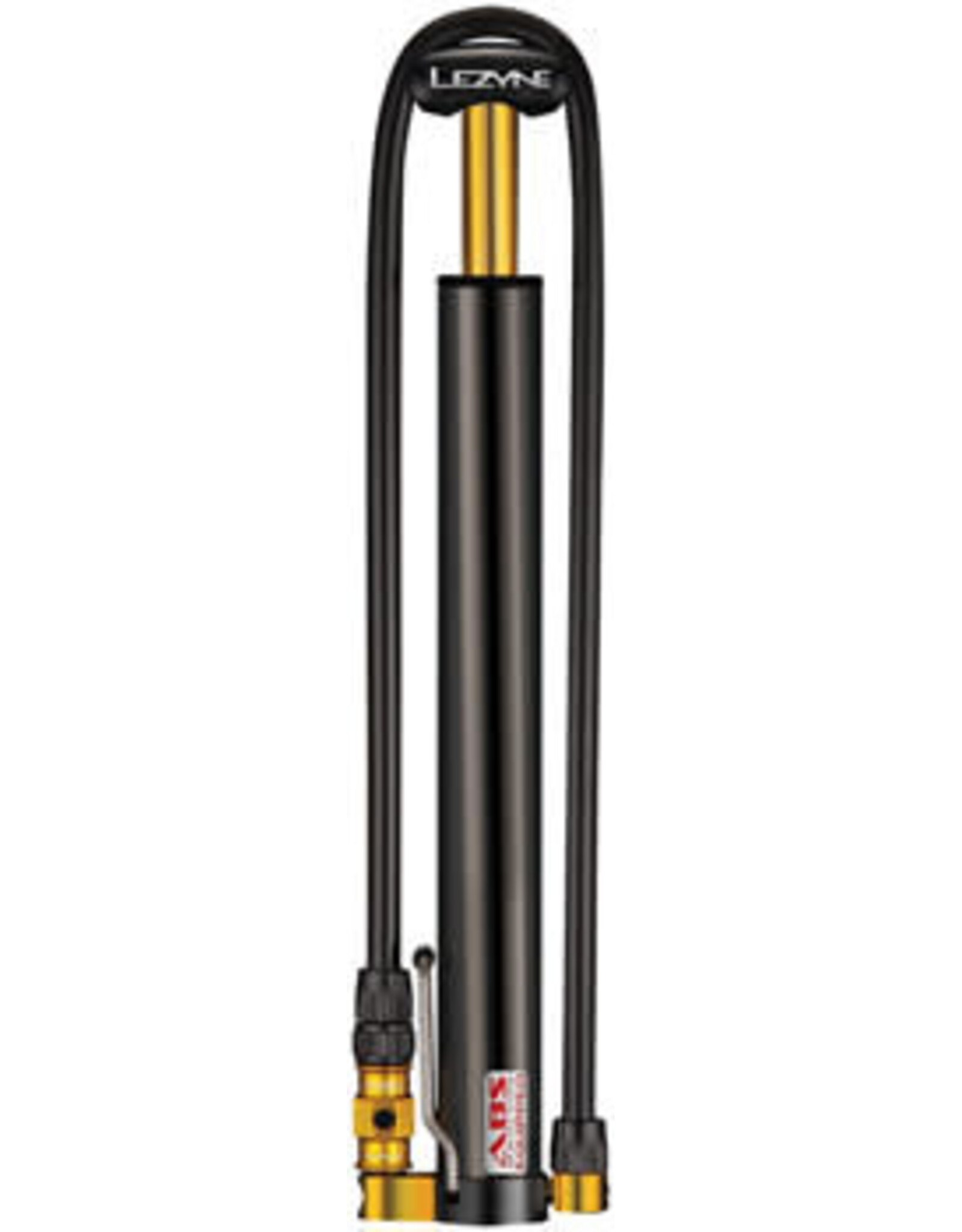 Lezyne Lezyne ABS Micro Floor Drive High Volume Frame Pump: Presta/Schrader Valve