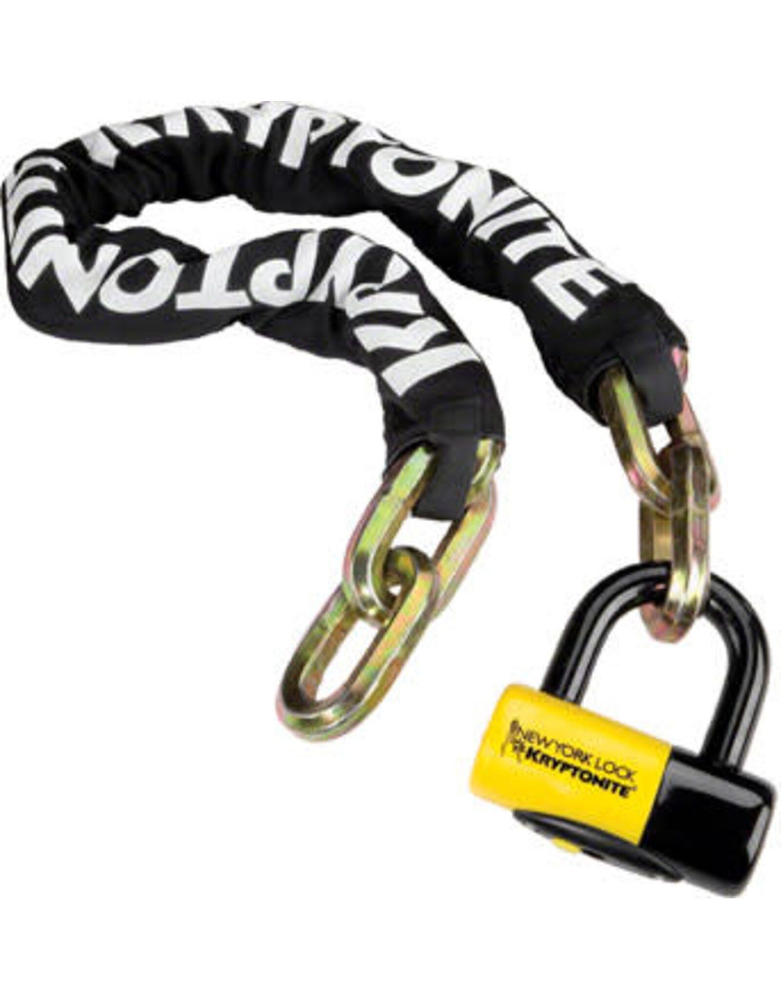 Kryptonite Kryptonite New York Fahgettaboudit Chain & Disc Lock: 3.25 Feet (100cm)
