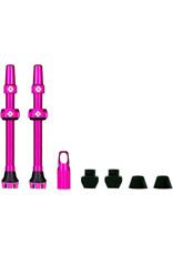 Muc-Off Muc-Off V2 Tubeless Valve Kit - Pink 44mm Pair