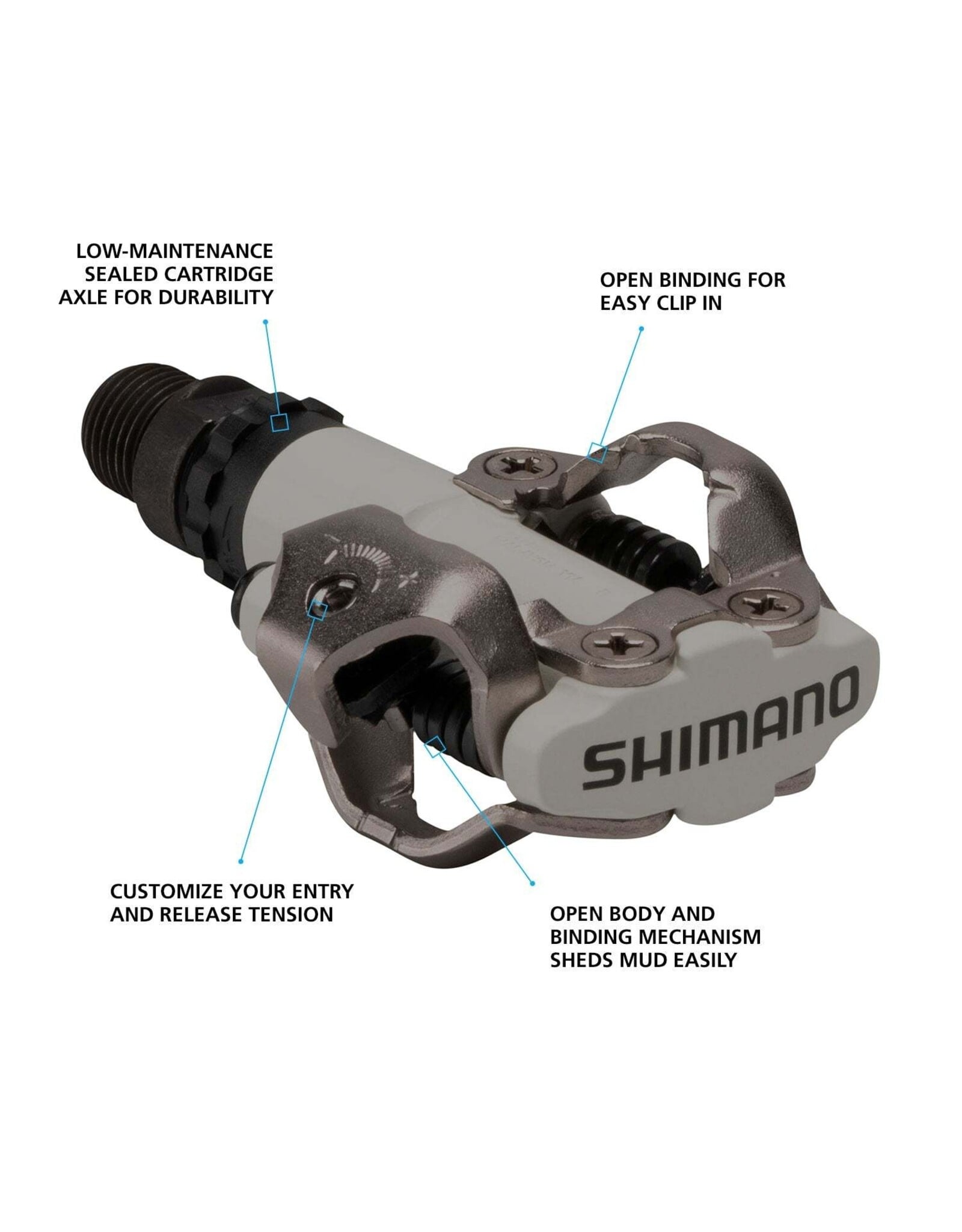 Shimano Shimano PD-M520L SPD PEDAL BLACK W/ SH51 CLEAT