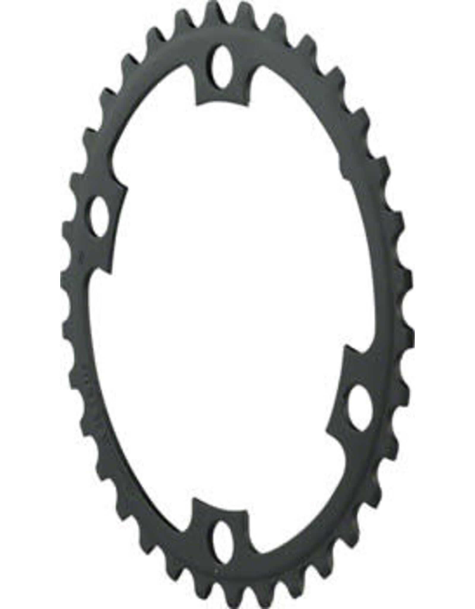 Shimano Shimano Sora R3000 34t 110mm ASYMMETRIC 4 BOLT 9 Speed Chainring Black
