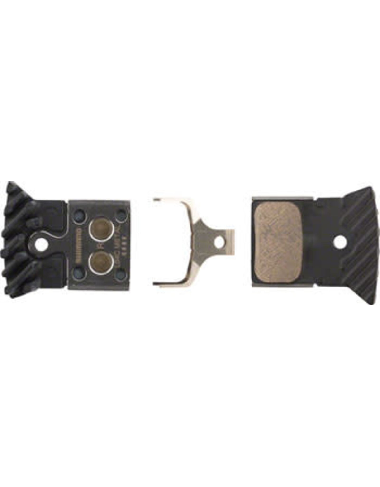 Shimano Shimano L04C Metal Disc Brake Pads with Fin for Flat Mount BR-RS805, BR- RS505 Road Disc Calipers
