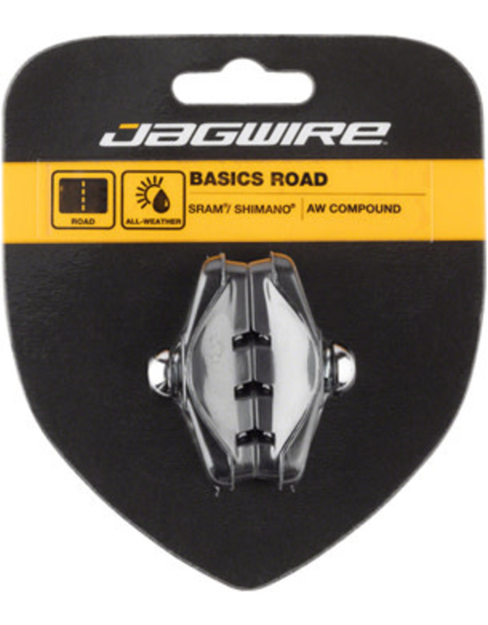 JAGWIRE Jagwire Basics Road Molded Brake Pads Threaded, Pair