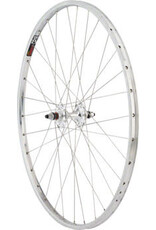 Quality Wheels Quality Wheels Rear Wheel Track 27" 32h Sun CR-18 Polished / Formula Track Fixed / Free Silver / DT Industry Silver