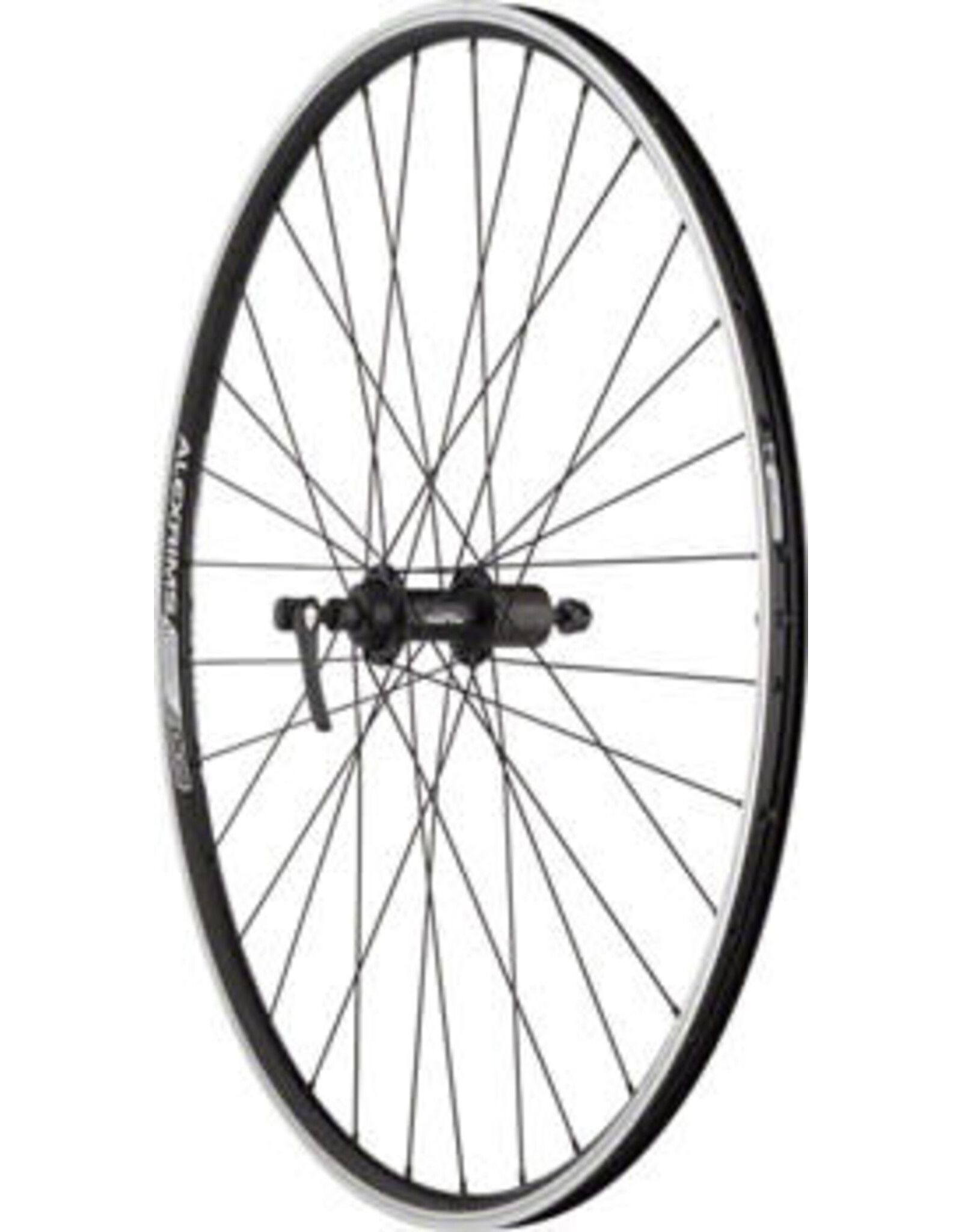Quality Wheels Quality Wheels Value Double Wall Series Rear Wheel - 700, QR x 130mm, Rim Brake, HG 10, Black, Clincher, 32H