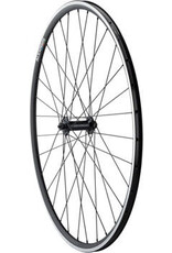 Quality Wheels Quality Wheels Front Road Rim Brake 700c 100mm QR Alex DA22 Black / Shimano Tiagra RS400 Black / DT Factory