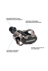Shimano Shimano PEDAL, PD-M540 SPD PEDAL, BLACK, W/O REFLECTOR, W/ CLEAT