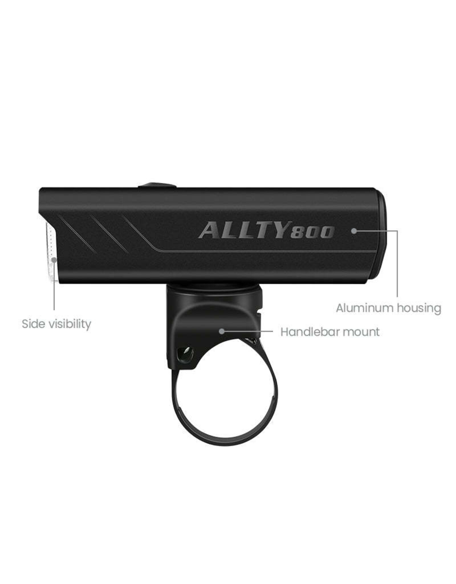 Magicshine Magicshine ALLTY 800 v2.0 Anti-Glare Front Light 800 lumens,11 hours