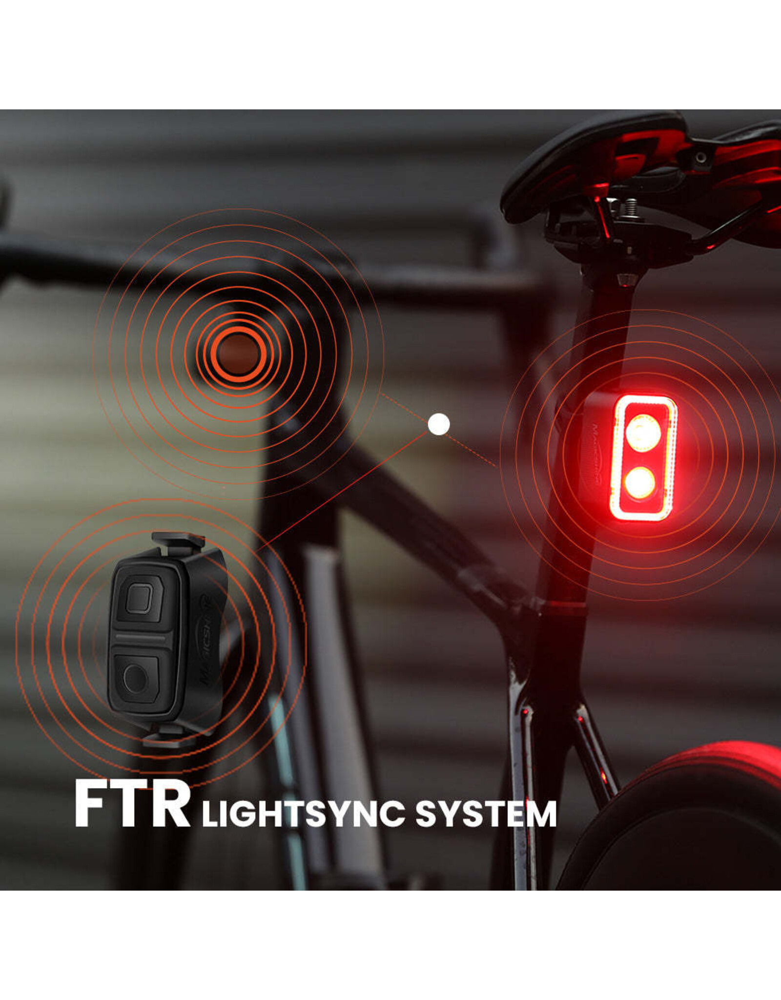 Magicshine Magicshine SEEMEE 400 Purple   ANT+ Tail light 400 lumens, 107 hours