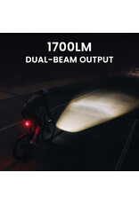 Magicshine Magicshine EVO 1700 UT Titanium    Ultimate Version  (Support ANT+ and SHIMANO DI2) 1700 lumens,17hours