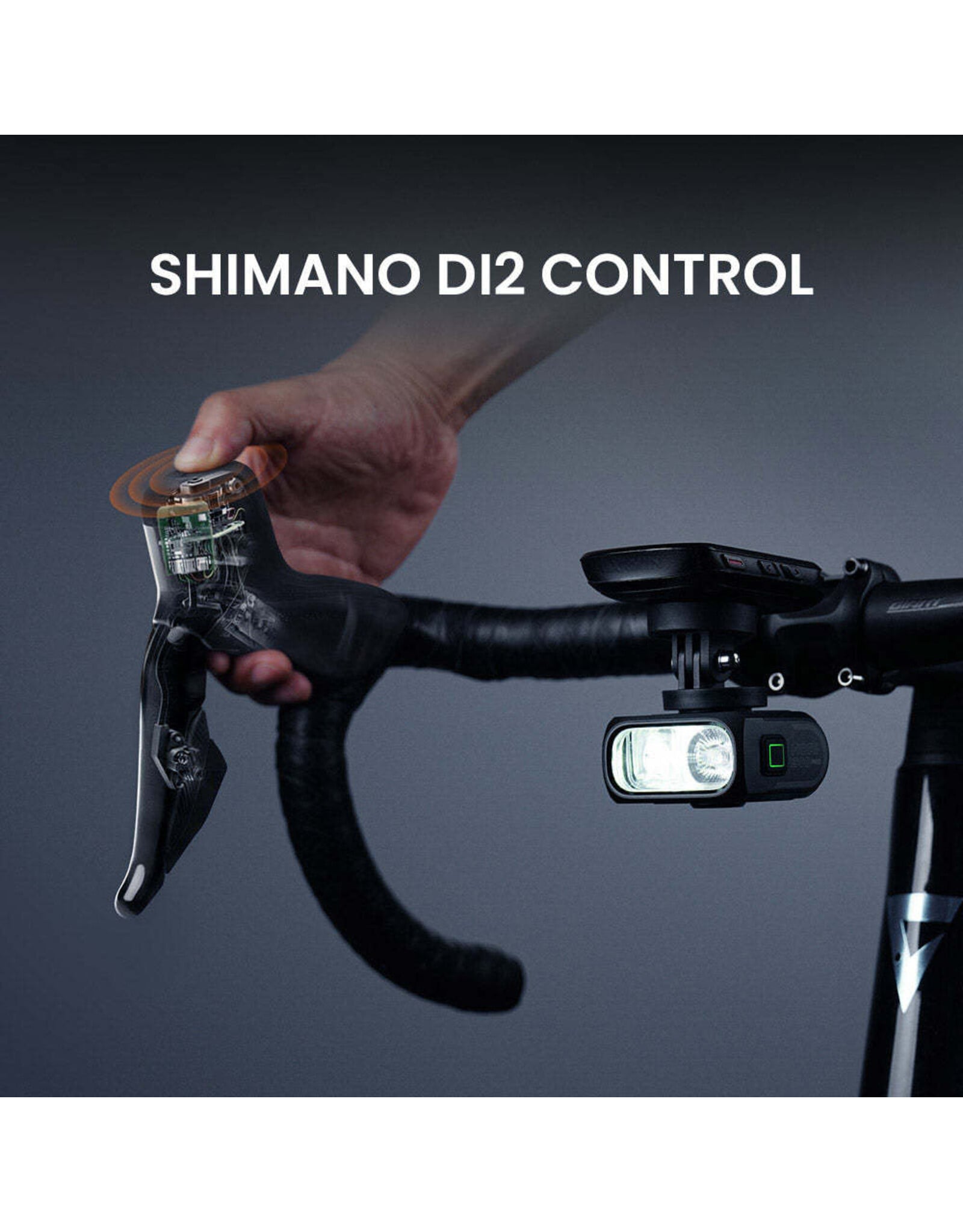 Magicshine Magicshine HORI 1300 PRO Black ANT+ and SHIMANO DI2 Version 1300 lumens,9.5hours