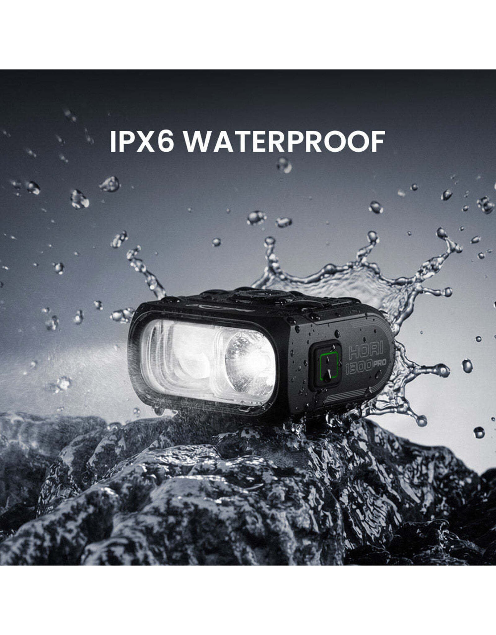 Magicshine Magicshine HORI 1300 PRO Black ANT+ and SHIMANO DI2 Version 1300 lumens,9.5hours