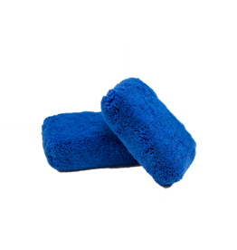 Chemical Guys Dark Blue Thick -Microfiber Applicator Premium Grade (2 Pack)
