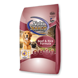 Nutri Source NutriSource Dog Adult Beef & Rice 26#