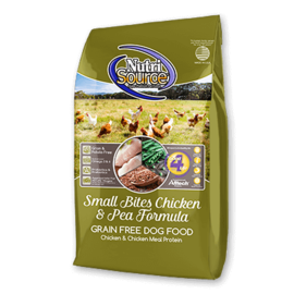 Nutri Source NutriSource Dog GF Small Bites Chicken & Pea 15#