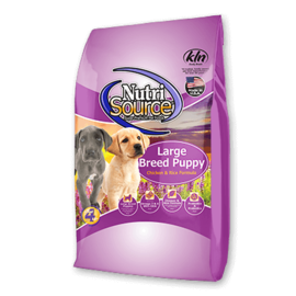 Nutri Source NutriSource Dog Large Breed Puppy Chicken & Rice 15#