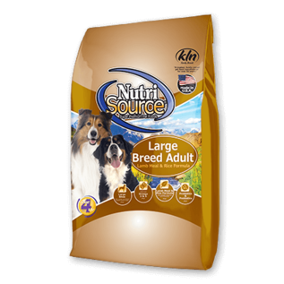 Nutri Source NutriSource Dog Large Breed Adult Lamb & Rice 26#