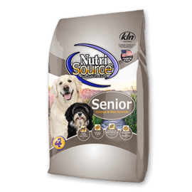 Nutri Source NutriSource Dog Senior Chicken & Rice 26#