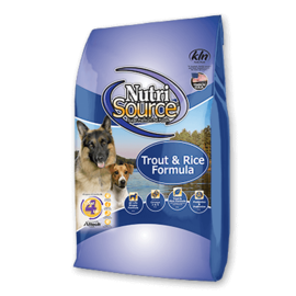 Nutri Source NutriSource Dog Adult Trout & Rice 5#