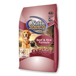 Nutri Source NutriSource Dog Adult Beef & Rice 15#