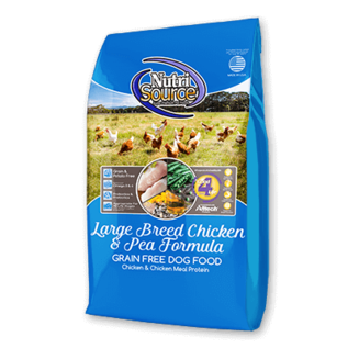 Nutri Source NutriSource Dog GF Large Breed Adult Chicken & Pea 26#