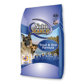 Nutri Source NutriSource Dog Adult Trout & Rice 5#