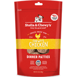 Stella & Chewys Stella & Chewy's Dog FD Raw Patties Chicken 25oz