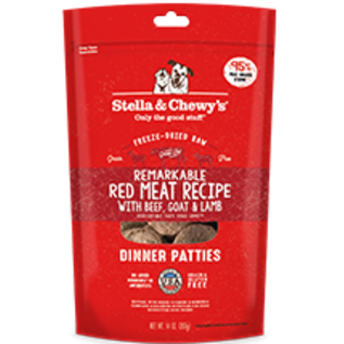 Stella & Chewys Stella & Chewy's Dog FD Raw Patties Red Meat 14oz