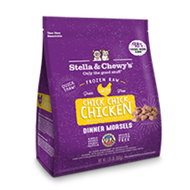 Stella & Chewys Stella & Chewy's Cat Frozen Raw Morsels Chicken 1.25#