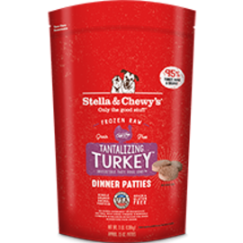 Stella & Chewys Stella & Chewy's Dog Frozen Raw Patties Turkey 6#