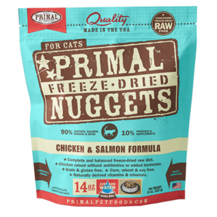 Primal Primal Cat FD Raw Nuggets Chicken & Salmon 5.5oz