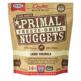 Primal Primal Dog FD Raw Nuggets Lamb 5.5oz