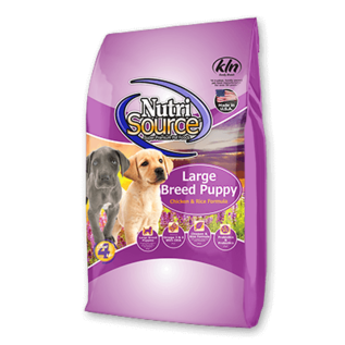 Nutri Source NutriSource Dog Large Breed Puppy Chicken & Rice 15#