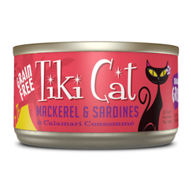 Tiki Cat Tiki Cat Grill Mackerel & Sardines 6oz