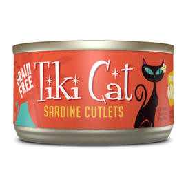 Tiki Cat Tiki Cat Grill Sardine Cutlets in Sardine 6oz