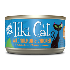 Tiki Cat Tiki Cat Luau Wild Salmon & Chicken 2.8z