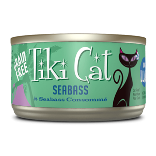 Tiki Cat Tiki Cat Luau Seabass 6oz