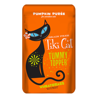 Tiki Cat Tiki Cat Tummy Topper Pumpkin & Wheatgrass 1.5oz