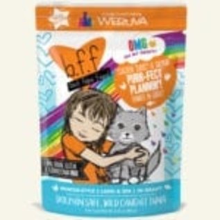 BFF BFF Cat OMG Purr-fect Plannin Chicken, Turkey & Salmon Pouch 2.8oz