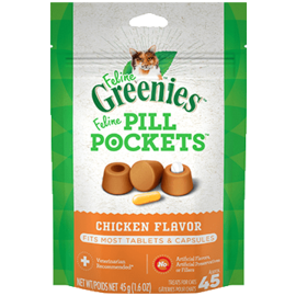 Greenies Greenies Cat Pill Pockets Chicken 1.6oz