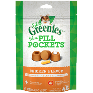 Greenies Greenies Cat Pill Pockets Chicken 1.6oz